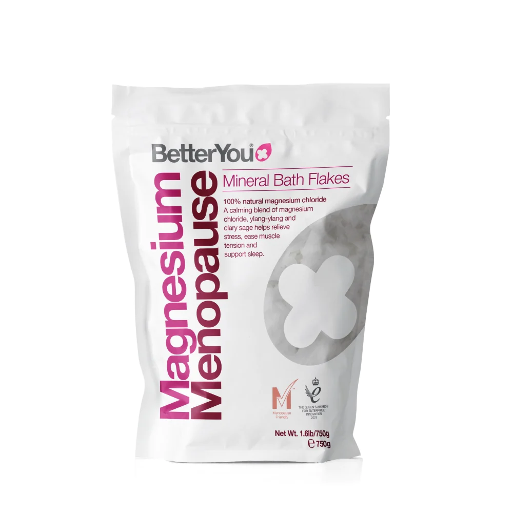 BETTERYOU Magnesium Menopause Bath Flakes 750g
